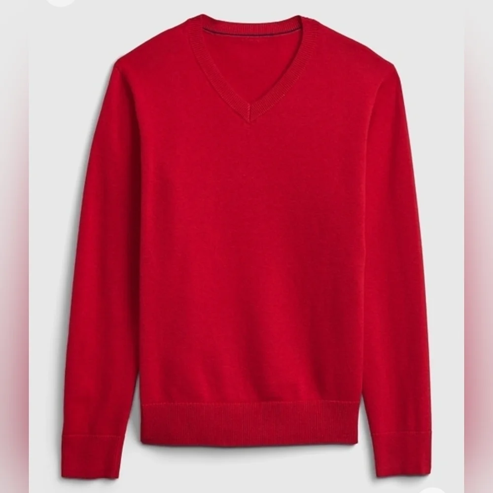 NWT! Gap, Kids Organic Cotton Uniform Sweater, Red, Size XL (12-13years)